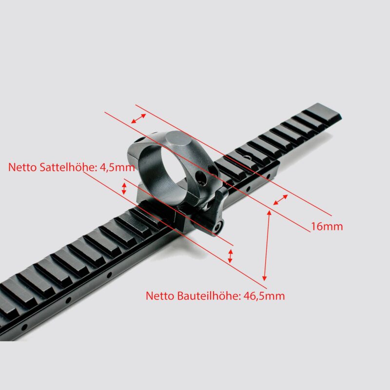 Stahlmontage Low Profile | 30mm Durchmesser 2-fach verschraubt – Bild 7