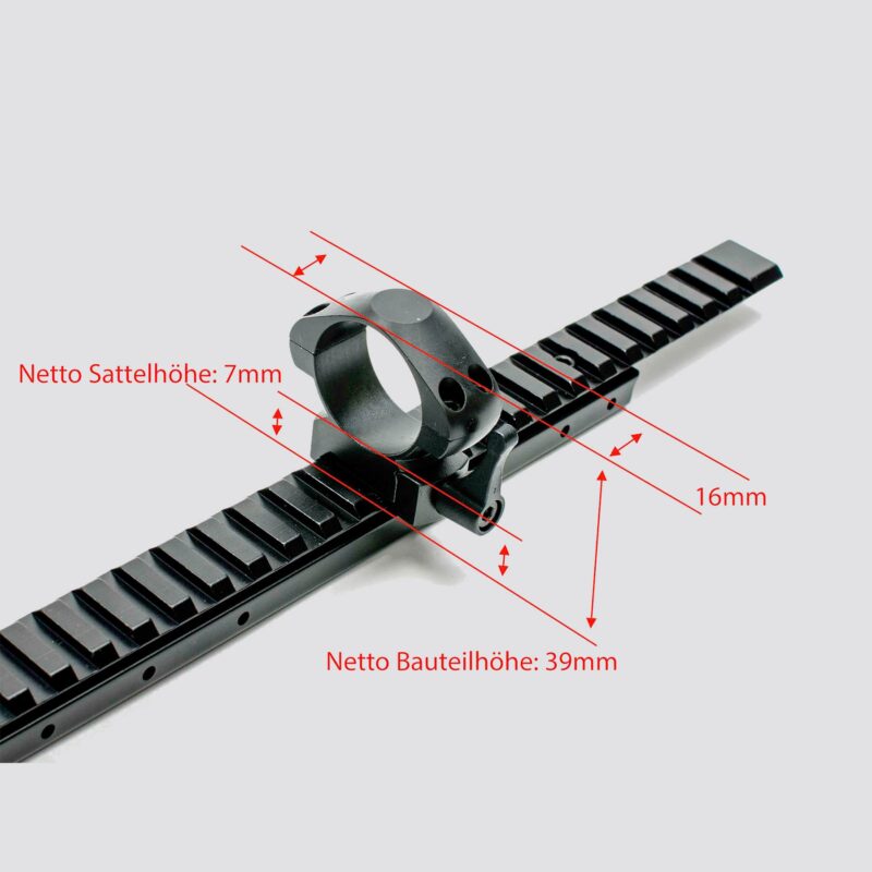 Stahlmontage Medium Profile | 30mm Durchmesser 2-fach verschraubt – Bild 7