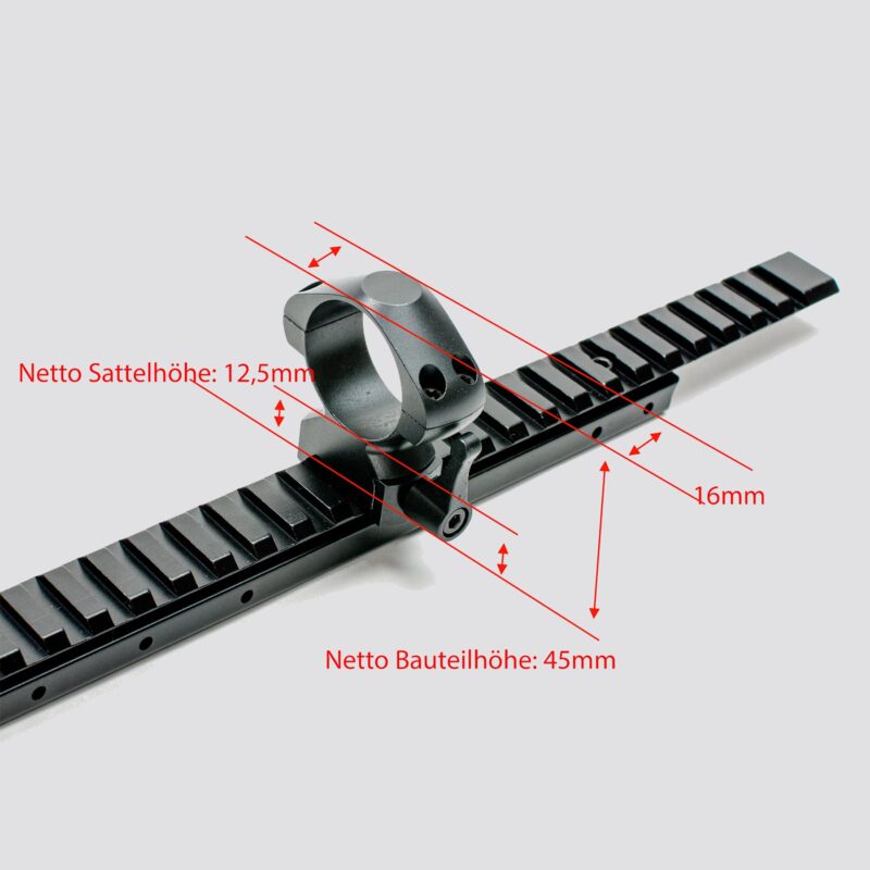 Stahlmontage High Profile | 30mm Durchmesser 2-fach verschraubt – Bild 8