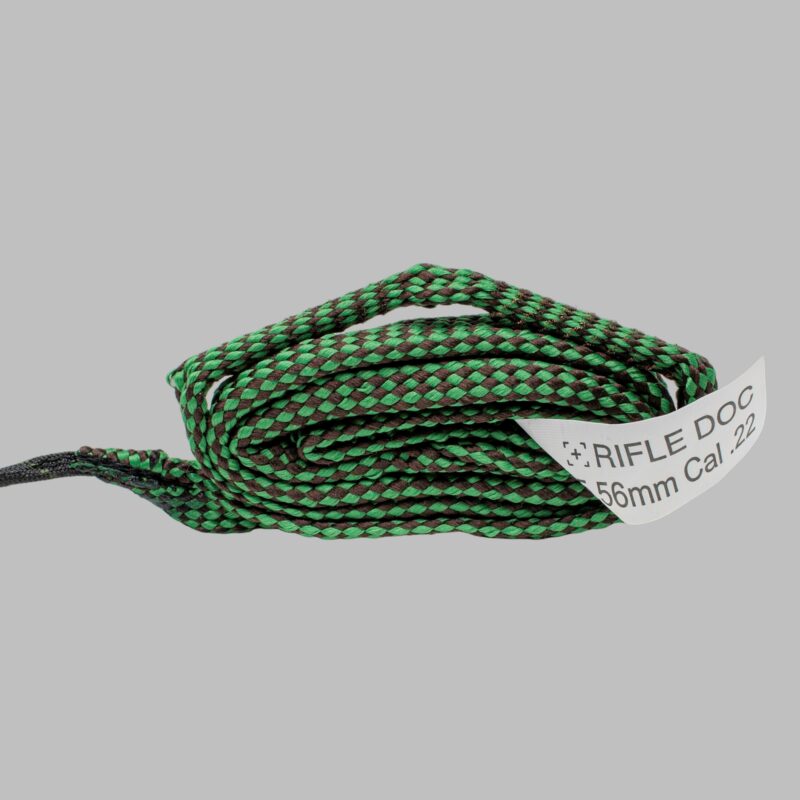 5,56mm bore snake reinigungschnur mit zwei bürsten und griff von rifledoc